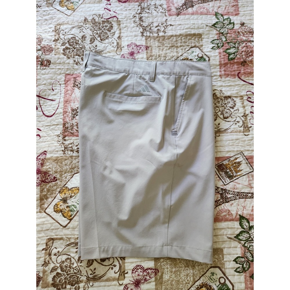 Adidas Men's Woven Golf‎ Shorts Size 40 x 8.5" Grey 2 ADVR0838 - Picture 7 of 10